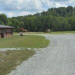 fresh gravel at bruceton school